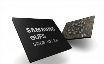 삼성전자, 세계 최초 ‘512GB eUFS 3.0’ 양산