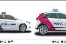 플랫폼 택시의 첫 번재 모델 웨이고 블루•레이디 출시