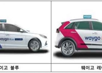 플랫폼 택시의 첫 번재 모델 웨이고 블루•레이디 출시