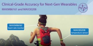 맥심, 차세대 웨어러블 위한 초소형·최저 전력 의료 센서 2종 출시