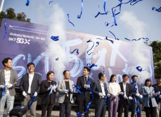 SK텔레콤, 5GX 대표작 갤럭시노트10 개통 시작