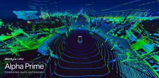 벨로다인 라이더, 최첨단 라이더 센서 알파 프라임™ 출시