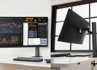 LG전자, 인체공학 설계 적용한 ‘LG 울트라파인 에르고’ 모니터 공개