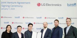 LG전자, 룩소프트와 2020년 상반기 조인트벤처 설립