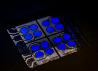 사이노라, OLED 기기의 효율성을 크게 향상시키는 형광 청색 이미터 공개