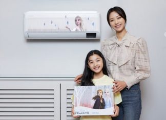 삼성전자, 무풍에어컨 ‘겨울왕국 2’ 에디션 출시