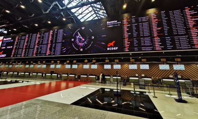 LG전자, 모스크바 공항에 LED 사이니지 대거 공급