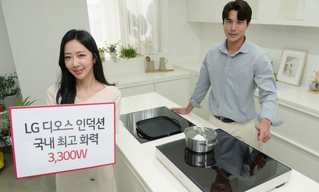 LG전자, 국내 최고 화력 디오스 인덕션 출시