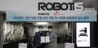 SK텔레콤, 로보티즈와 5G/MEC기반 자율주행 로봇사업 협력 MOU 체결