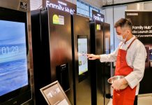 삼성전자, 싱가포르서 ‘패밀리허브’ 냉장고 선보여