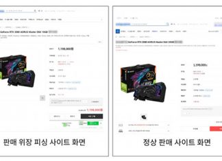안랩, ‘엔비디아 그래픽카드’ 판매 페이지 위장한 피싱 사이트 주의 당부