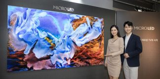 삼성전자, 마이크로 LED TV 전격 공개