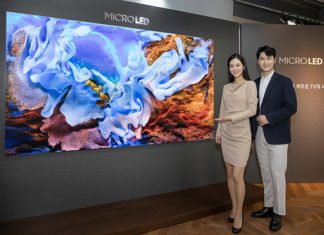 삼성전자, 마이크로 LED TV 전격 공개