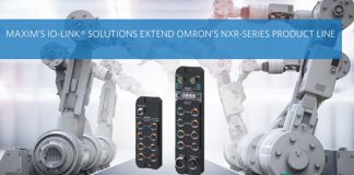 맥심, 오므론 NXR 시리즈에 IO 링크 솔루션 제공