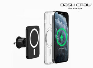 대쉬크랩 “맥세이프 차량용 휴대폰 배터리 무선 충전 거치대 각광”