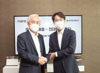 현대엘리베이터·우아한형제들, Open API 기반 로봇 연동상품 개발 합의