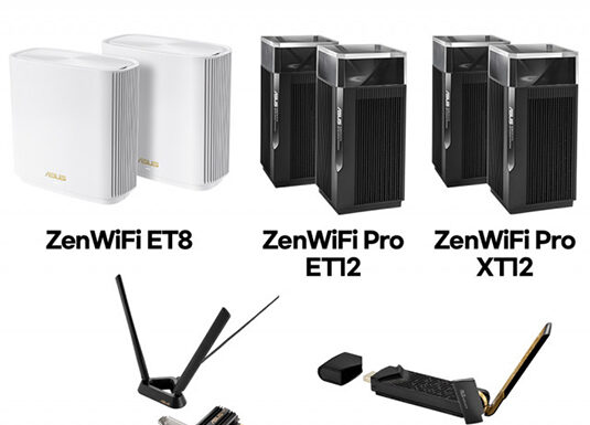에이수스, 완벽한 WiFi 6E 다양한 WiFi6 네트워킹 제품군 선봬