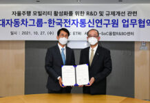 현대차·기아-한국전자통신연구원, 미래 모빌리티 활성화 위한 MOU 체결