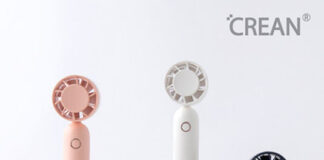 크레앙, 미니헤드 파워 휴대용 선풍기 출시