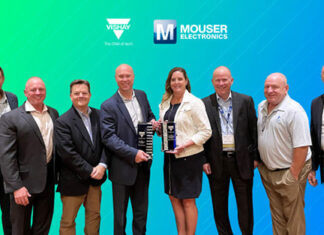 마우저 일렉트로닉스, 비쉐이 올해의 유통기업 3관왕 선정