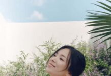 바이탈뷰티, ‘일상이 아름다움이 되는 순간’ 송혜교 가을 시즌 화보 공개