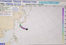 제14호 태풍 난마돌 이름 뜻, 제출국가, 경로, 현재 위치 :: 제주, 남해안 등 한반도에 직접적 영향 줄까?