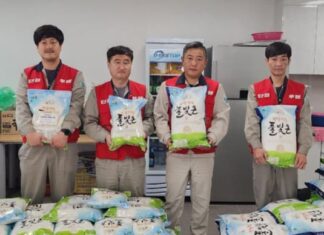 영풍 석포제련소 노동조합, 3년째 노조 창립기념일에 지역 쌀 구매 지역 농산물 소비 촉진 앞장