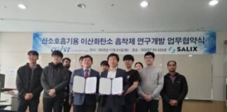 샐릭스, DGIST와 ‘산소호흡기용 이산화탄소 흡착제’ 연구 사업 추진