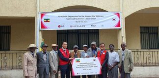 LG전자 노동조합, 에티오피아-한국 수교 60주년 맞아 월드투게더에 참전용사 위한 전기장판 기부