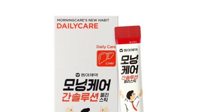 동아제약, 건강한 음주를 위한 ‘모닝케어 간솔루션 젤리스틱’ 출시