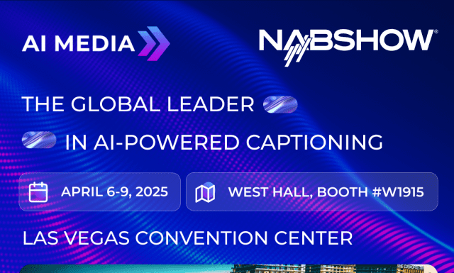 곧 만나게 될 LEXI Voice… AI-Media, NAB 2025에서 획기적인 AI 음성 번역 출시