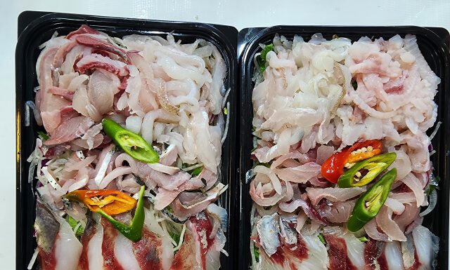 포항 오천시장, 모듬회 단돈 ‘만원’에 판매 개시