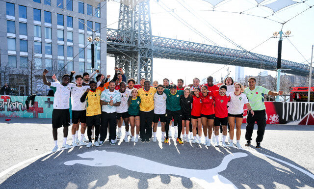 PUMA Reveals Its Most Powerful International Football Kit Lineup yet on the Streets of New York City