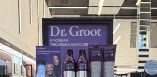 LG생활건강 닥터그루트, 미국 세포라 핵심 매장에 ‘헤어타워’로 선론칭